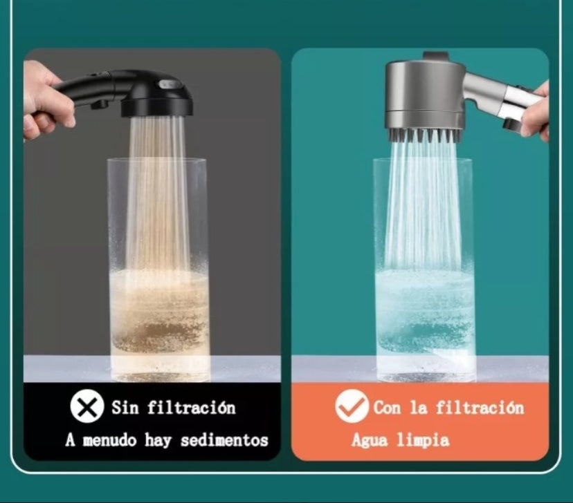 🔥 Cabezal Ducha Masajeadora Spa