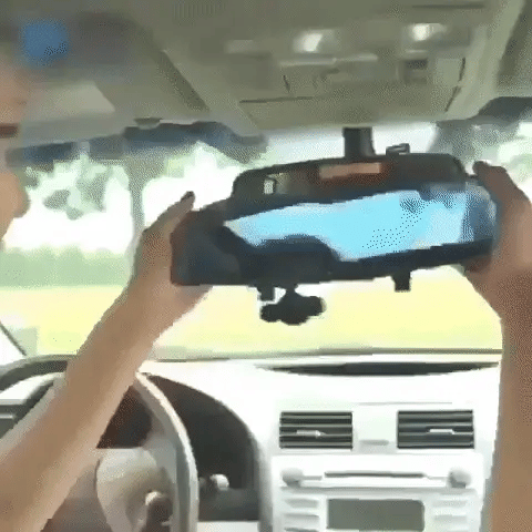 Espejo Retrovisor+Cámara Frontal y Retro