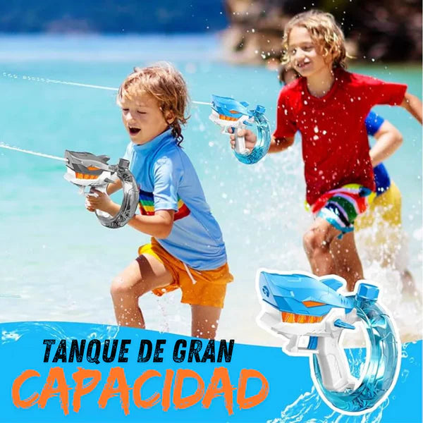 PISTOLA AGUA ELECTRICA DE TIBURON