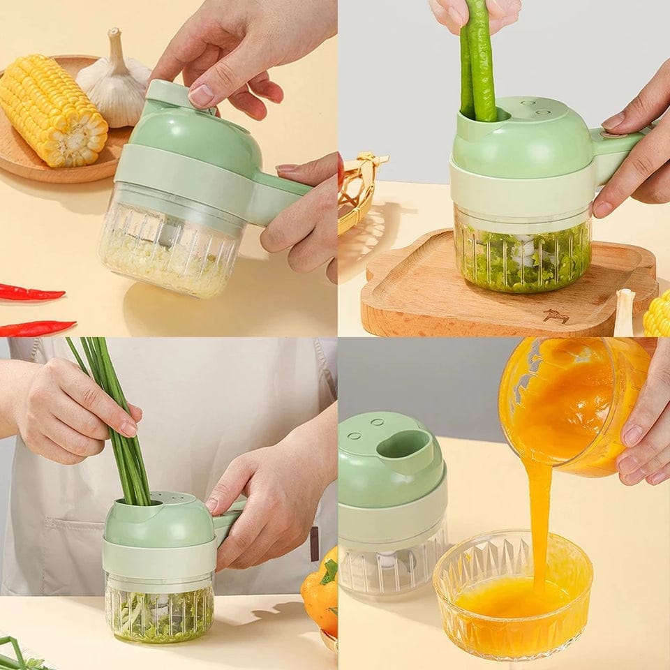 Cortador de verduras 4 en 1 multifunción
