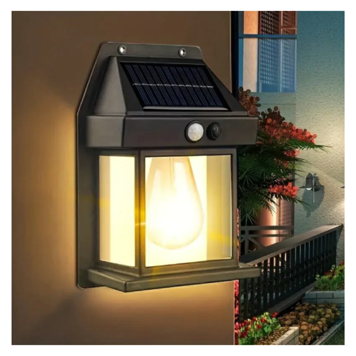 (OFERTA 2X1)Farol Solar De Pared + Sensor Movimiento