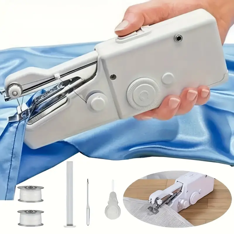 Mini Máquina De Coser Portátil De Mano