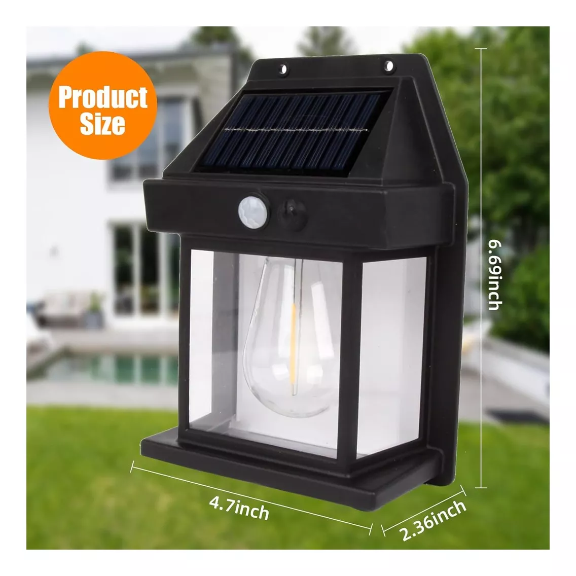 (OFERTA 2X1)Farol Solar De Pared + Sensor Movimiento
