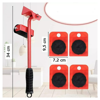 Sistema De Transporte De Muebles 4 Pcs
