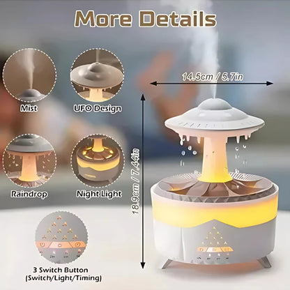 Humidificador Aromaterapia Lluvia